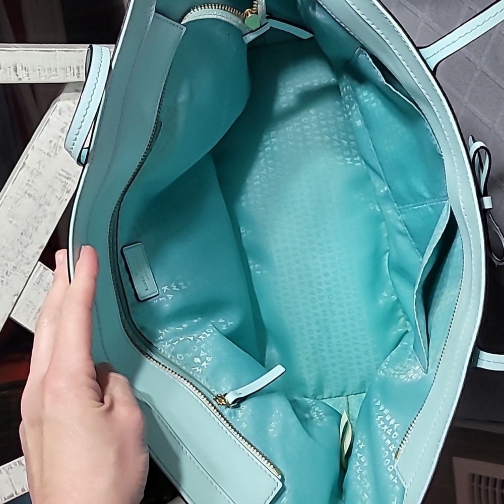 Kate Spade Large Margareta Sawyer Street Tote Baby Blue - Picture 11 of 11